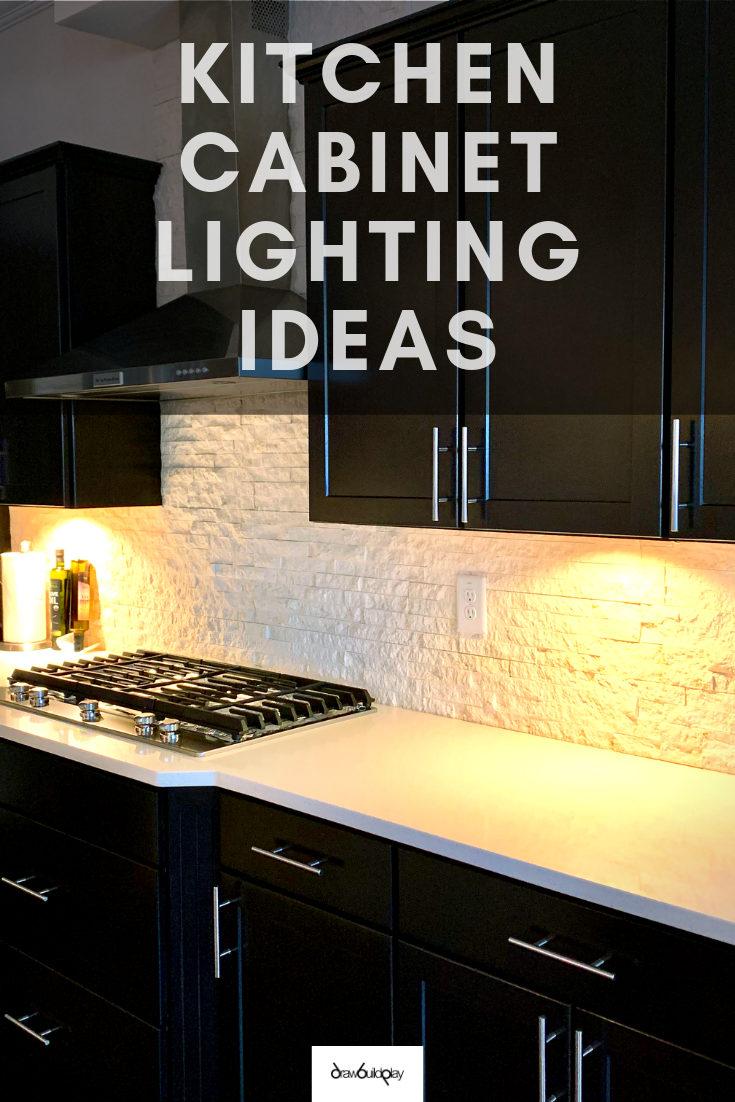 Kitchen Cabinet Lighting Idea that is so simple to install yourself.  Why pay someone to do this when you will have this done yourself in 15 minutes.  This cabinet lighting works great both inside and under the cabinets. #cabinetlighting #lighting #cabinets #undercabinet #undercabinetlighting #diycabinetlighting #counterlighting