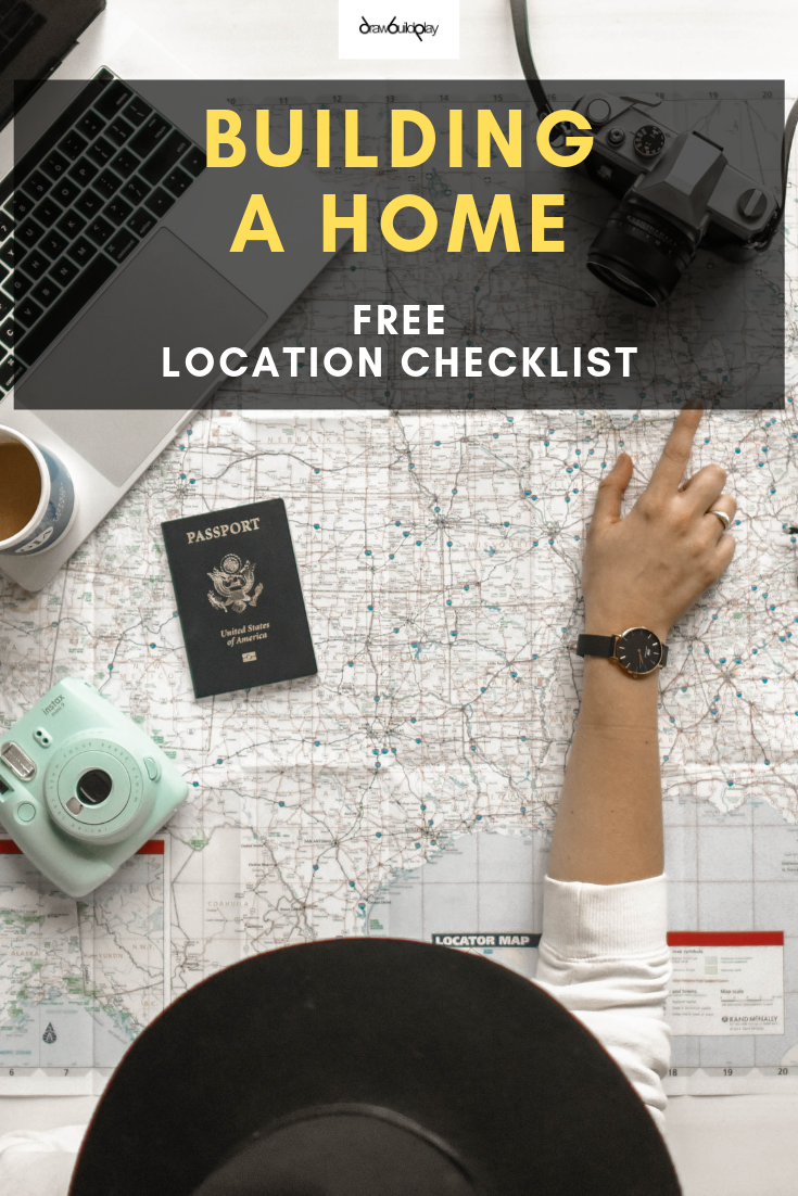 When building a home or buying a home, it is critical you know how to pick a location for your future dream home.  Our free home checklist guides you through the most important qualities for choosing a location for your new construction home or future dream home. #futuredreamhome #buildinganewhome #futurehomedesign #newconstructionhome #homelocation #homechecklist