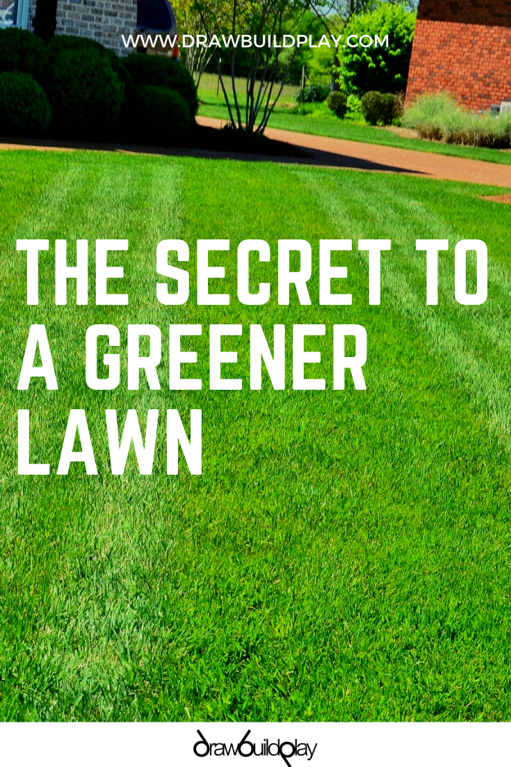 The secret to get a perfect lawn this summer with our free lawn tips and tricks. Free Lawn Care Schedule for a weed free perfect green lawn. #lawncare #weeds #grass