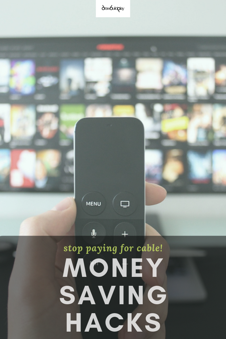 One of the best money saving hacks is to cut the cable bill.  The average homeowner pays over $200/month for cable tv and phone, for channels they don't even watch.  Read our easy money saving hack to learn how you can stop paying for cable and still watch the shows and sports you love, saving you $200 each month. #savemoney #moneysavinghacks #cutthecord #howtosavemoney